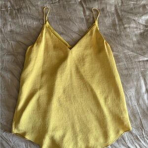Express Gold Sleeveless Camisole Tank Top